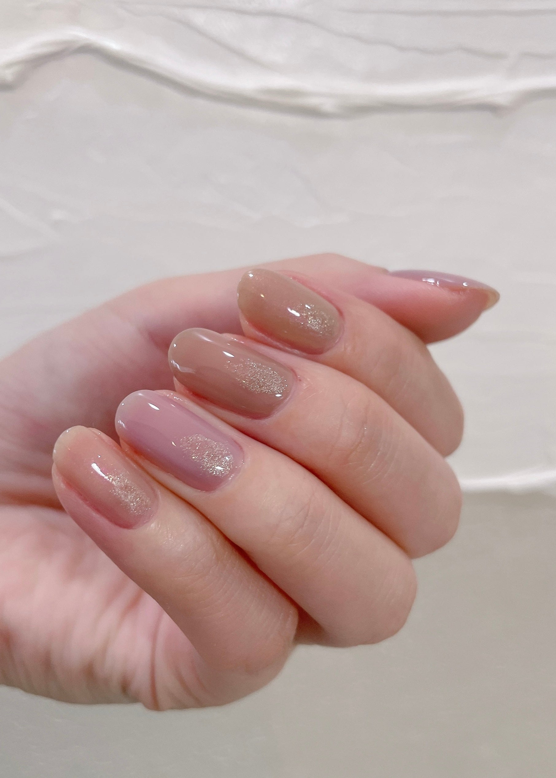 〔 シャギータッチネイル 〕