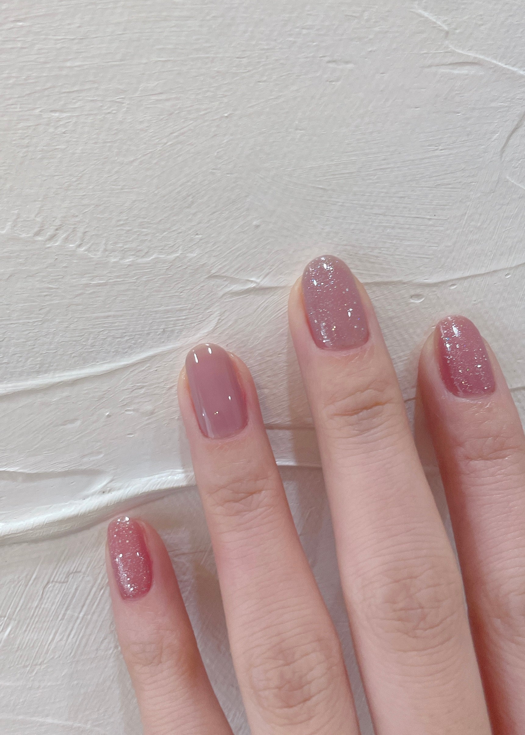 〔 コントラストペタルネイル 〕