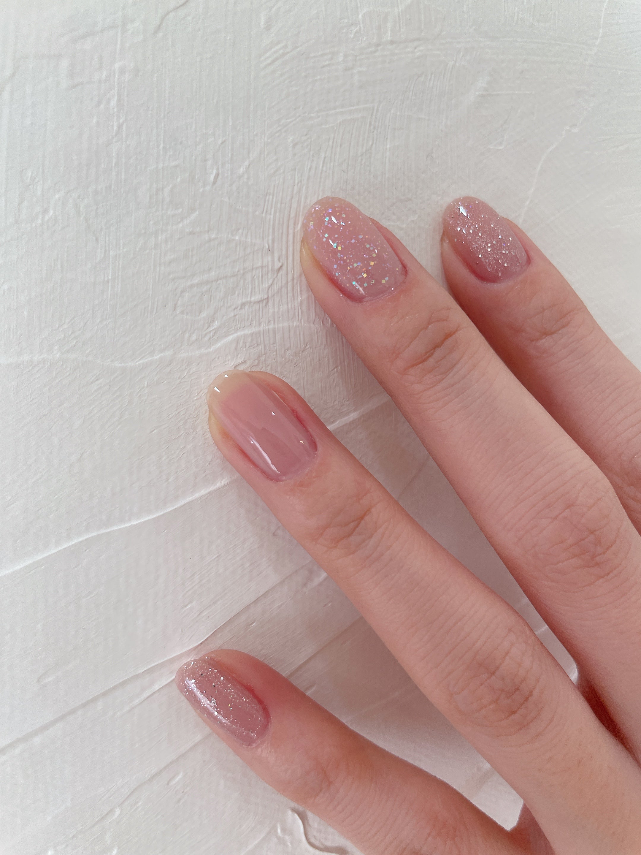 〔 ピンクソーダネイル 〕