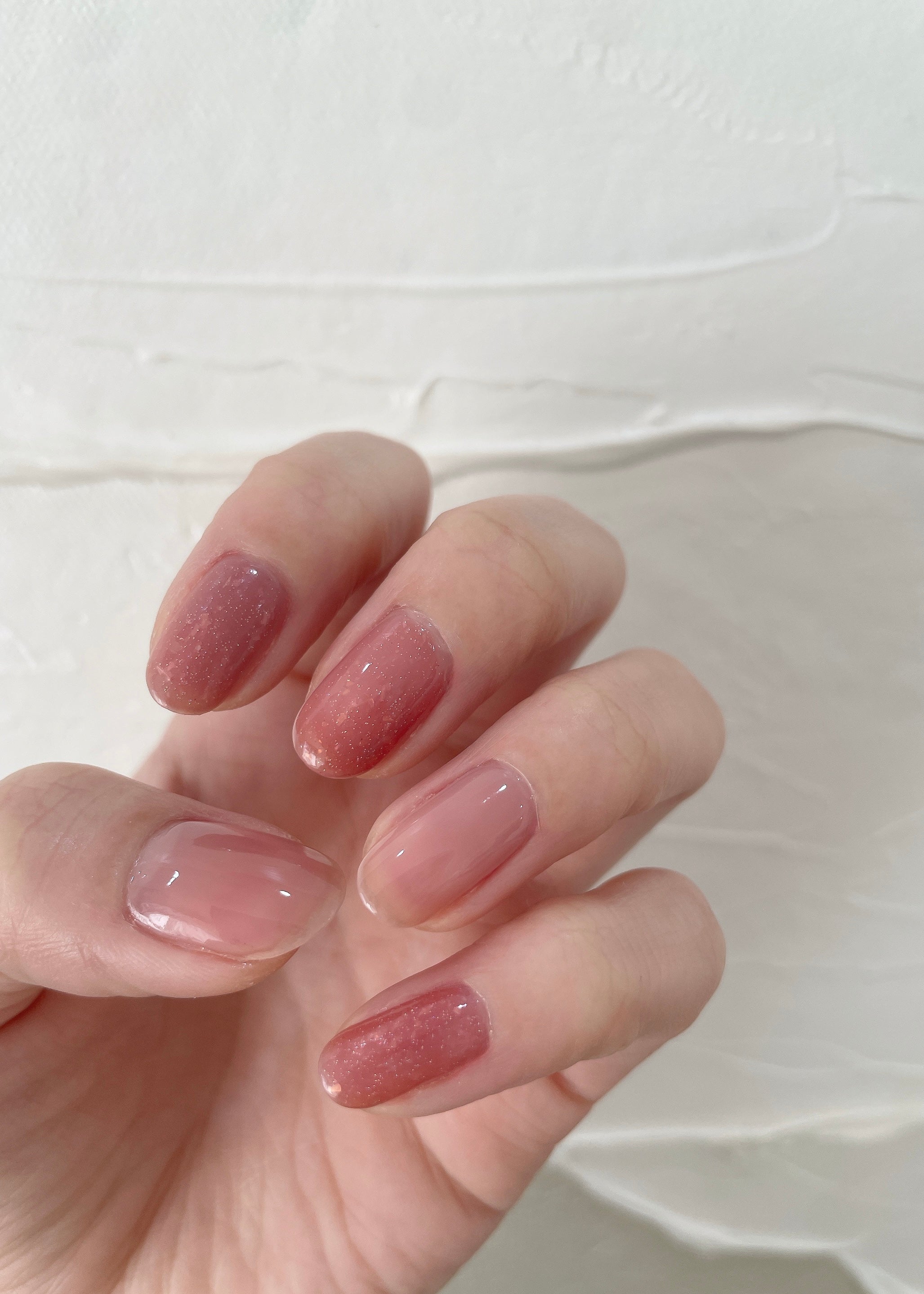 〔 ニュアンスベリーネイル 〕