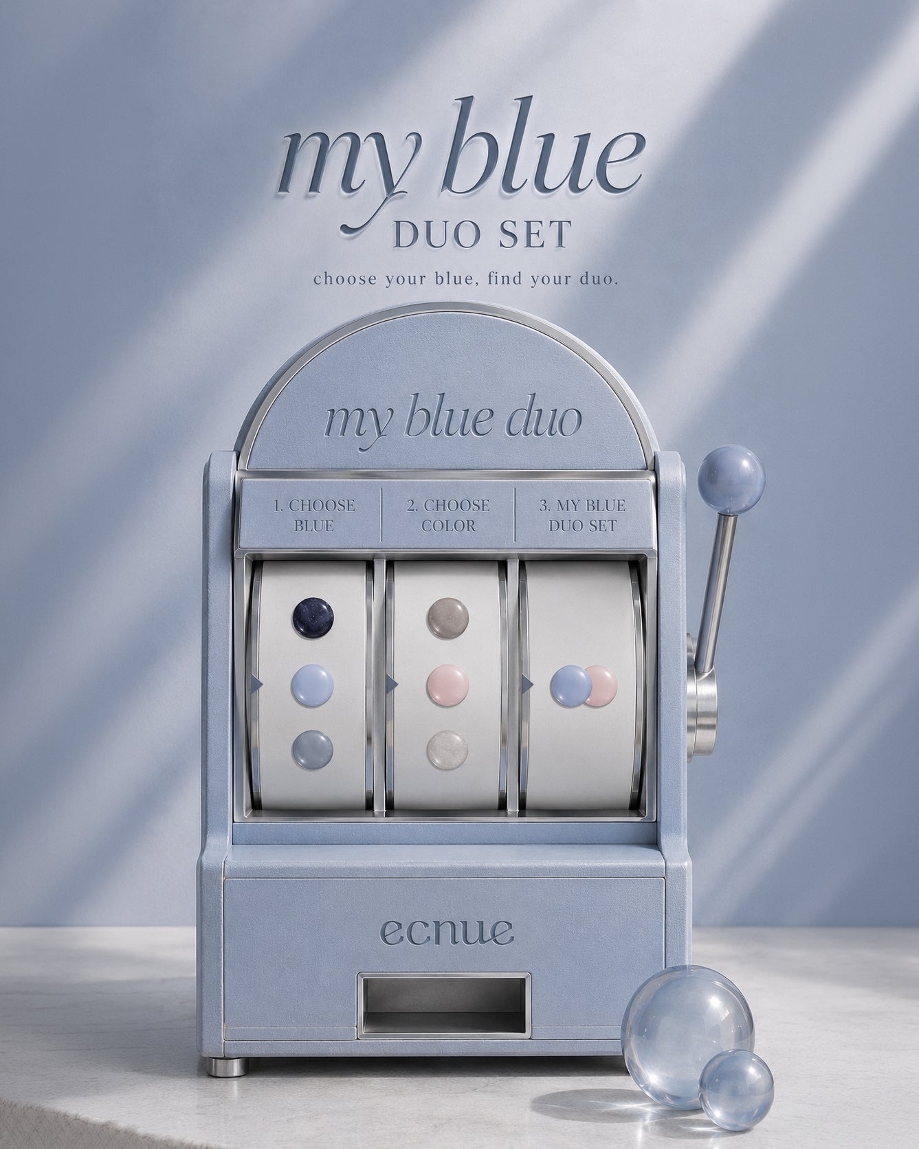 my blue duo set