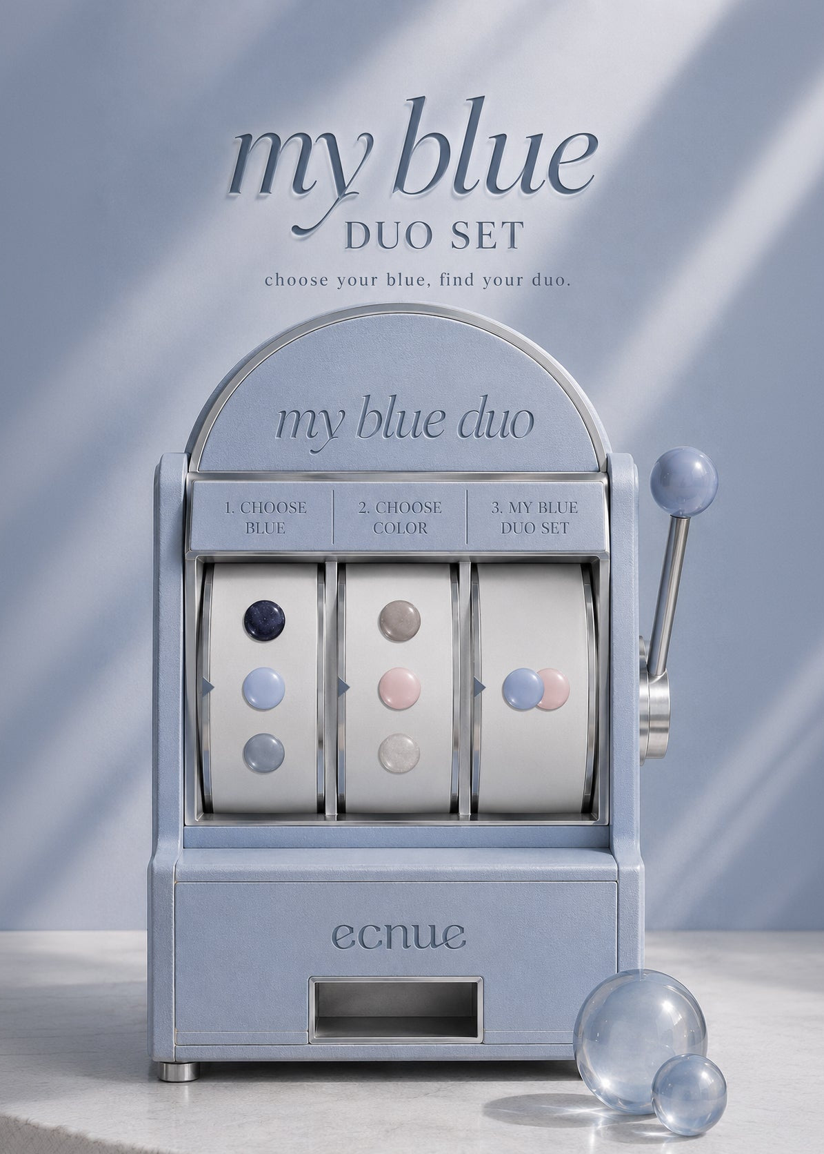 my blue duo set