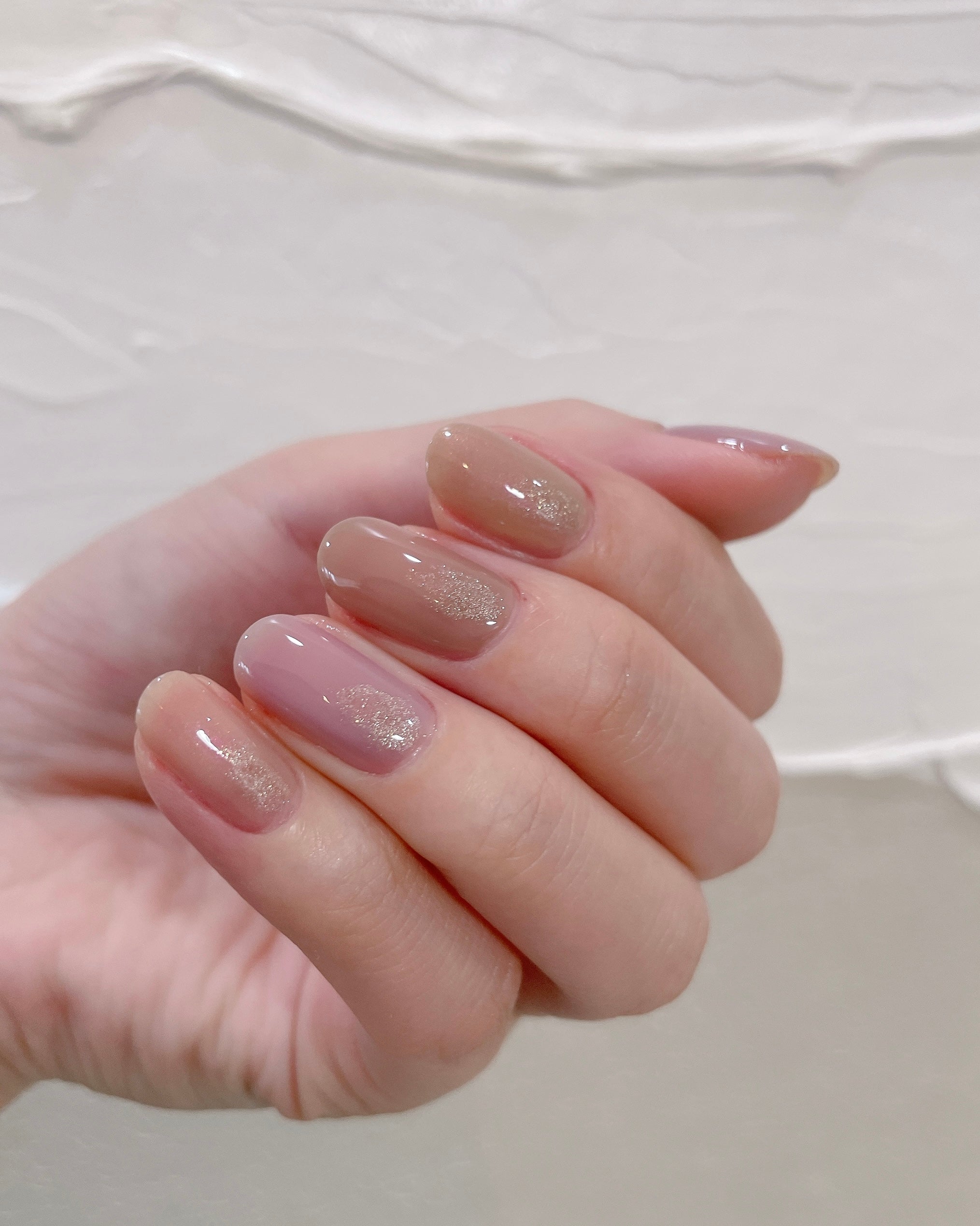 〔 シャギータッチネイル 〕